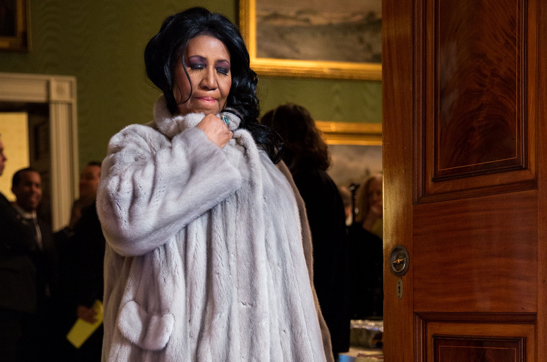 Aretha Franklin at The Gospel Tradition In Performance At The White House
