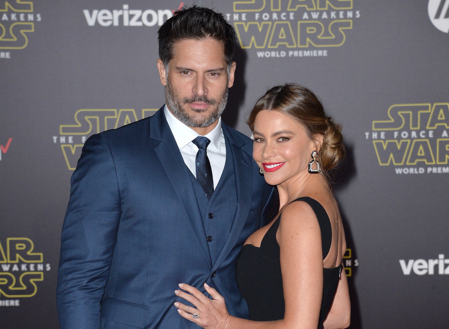 Actress Sofia Vergara & husband Joe Manganiello