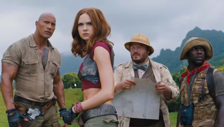 Screenshot from the movie Jumanji Welcome to the Jungle (2017)