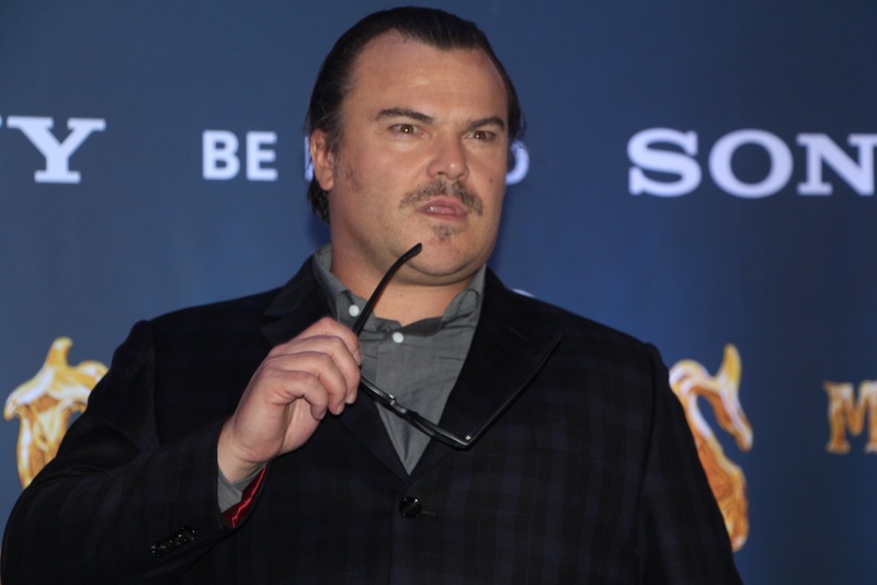 Closeup of Jack Black