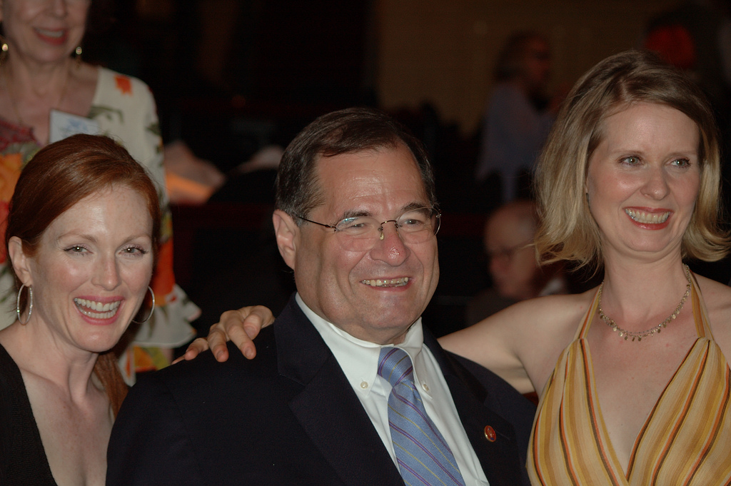 Julianne Moore Jerrold Nadler And Cynthia Nixon