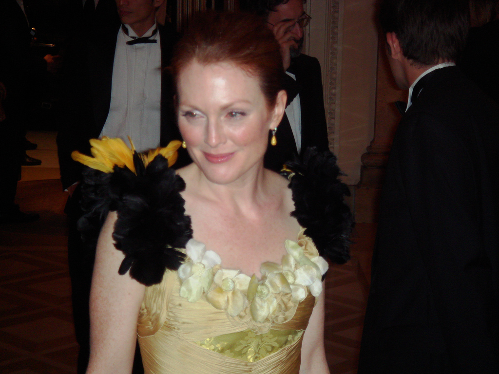 Closeup photo of Julianne Moore