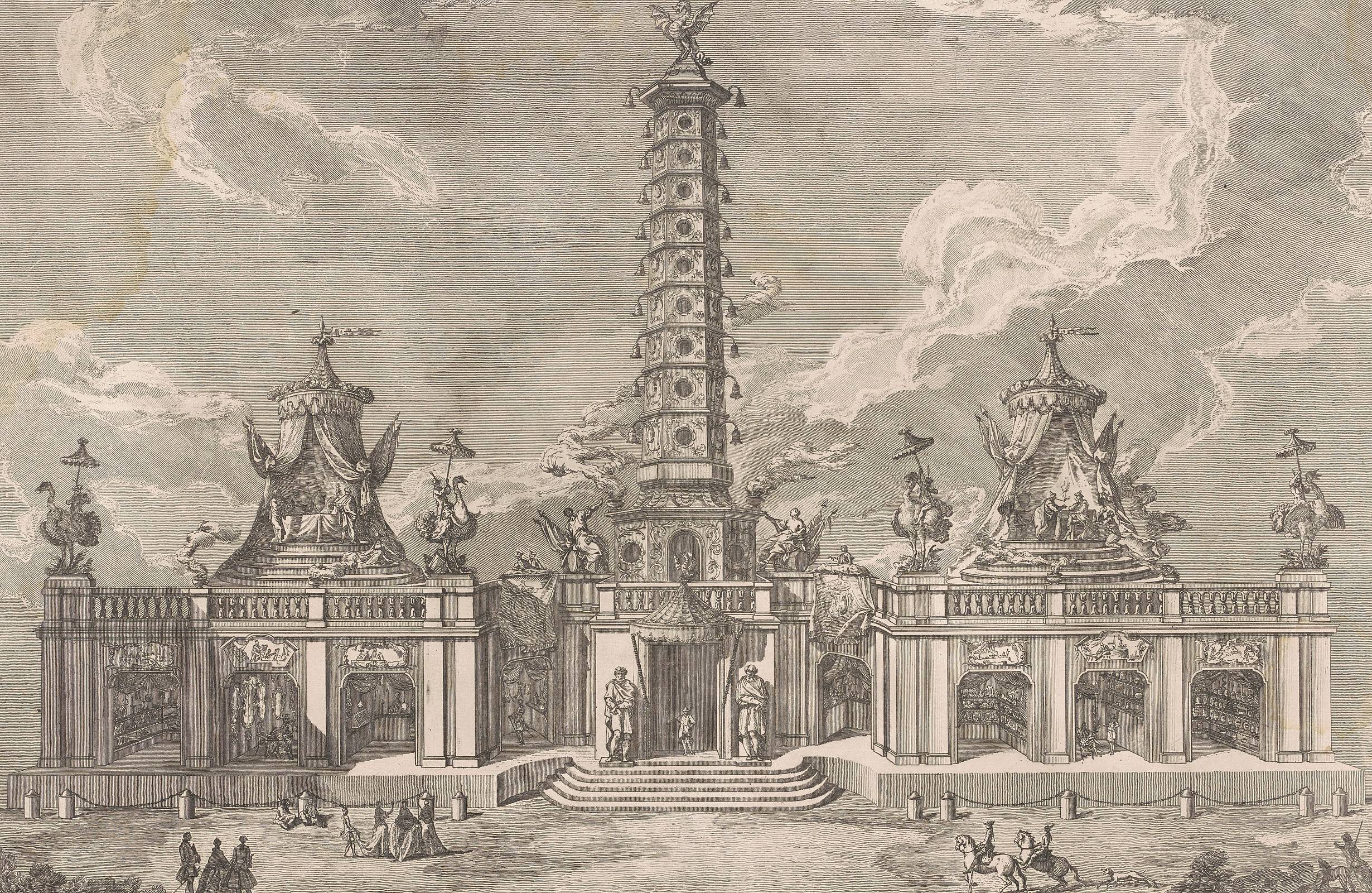 The Porcelain Tower of Nanjing, 1758
