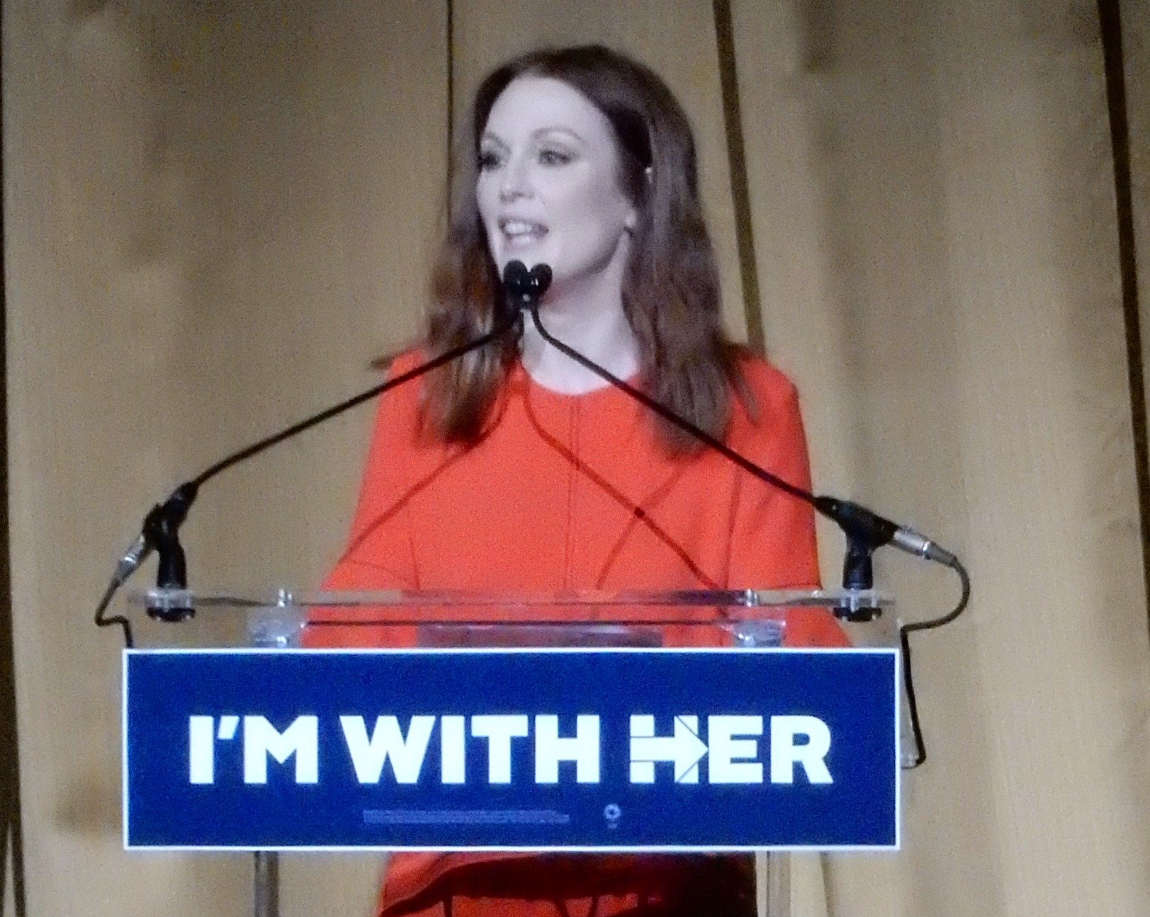 Julianne Moore public speaking