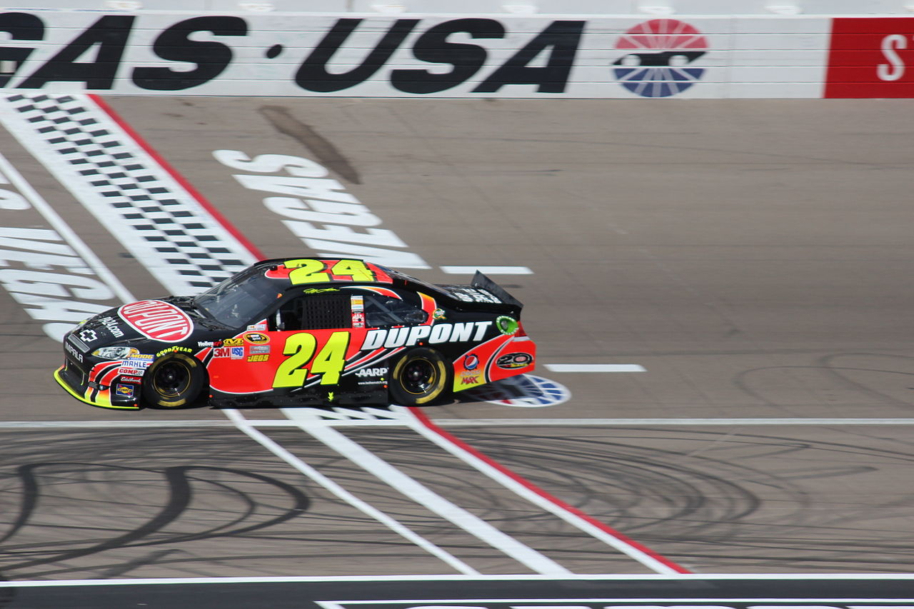 Jeff Gordon In Line 2012