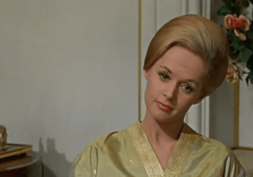 Tippi Hedren in a movie