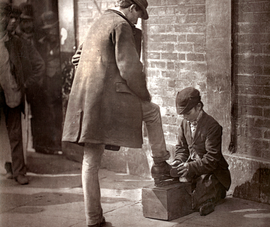 The independent shoe-black