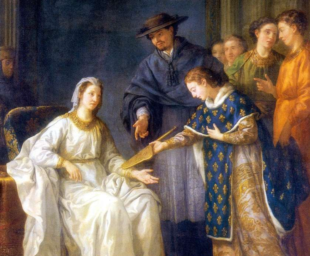 Saint Louis, king of France,