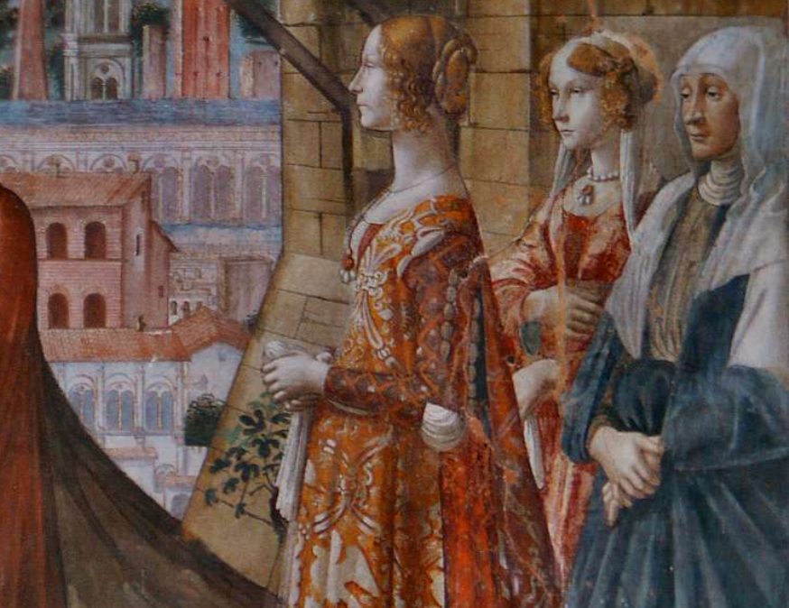 Domenico Ghirlandaio - Chapelle Tornabuoni, Visitation