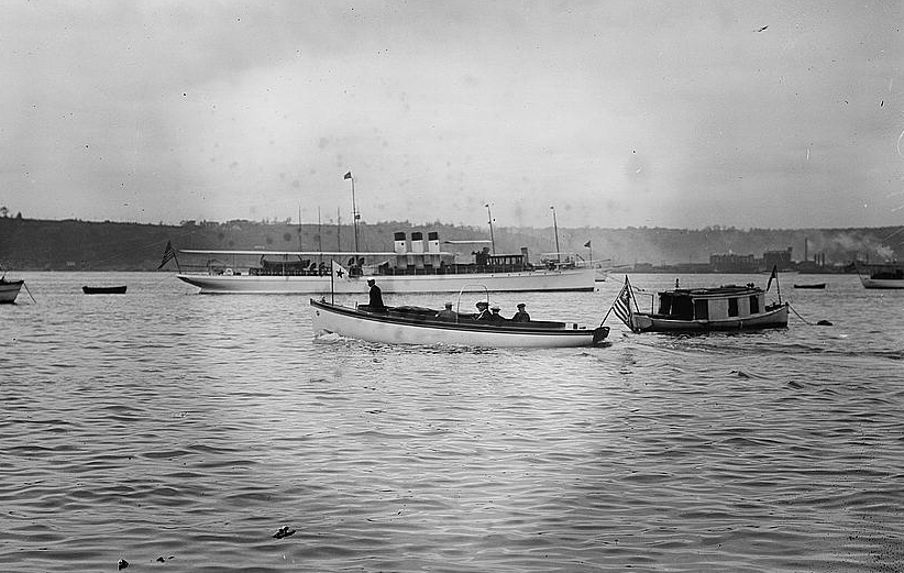 Astor And Fiancee Going To Yacht Noma