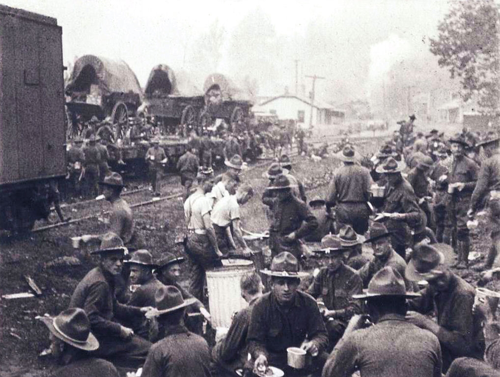 Federal troops in West Virginia