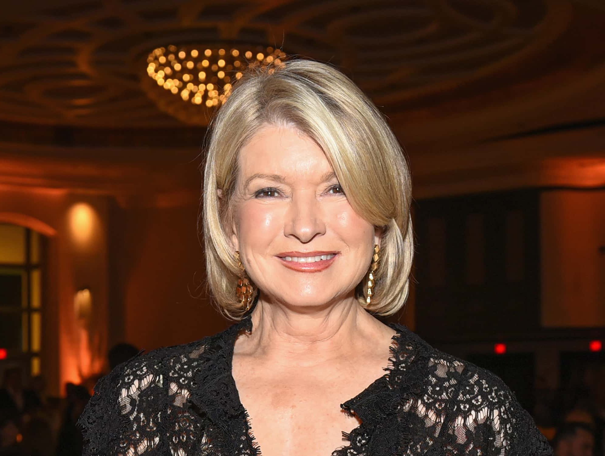 Martha Stewart attends a Tribute Dinner Honoring Jonathan Waxman, Rob Sands and Richard Sands With Master Of Ceremonies Tom Colicchio