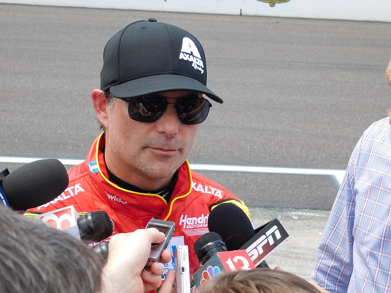 Jeff Gordon At Indianapolis 2016
