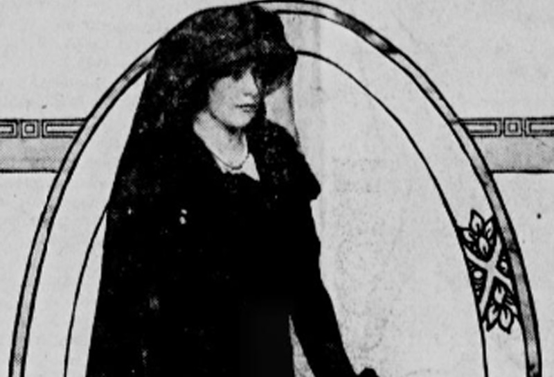 American Socialite Madeleine Force Astor in 1913