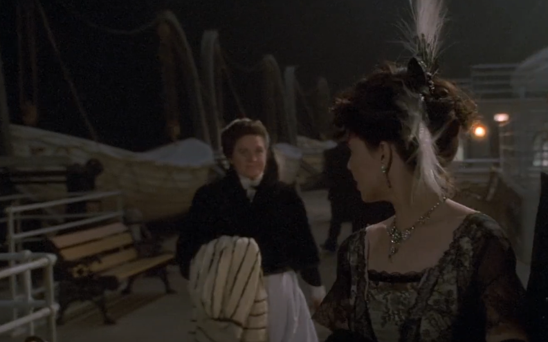 A screenshot of the miniseries Titanic