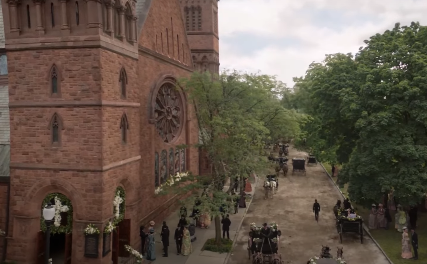 A screenshot of the TV Show The Gilded Age