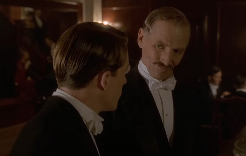 A screenshot of the miniseries Titanic