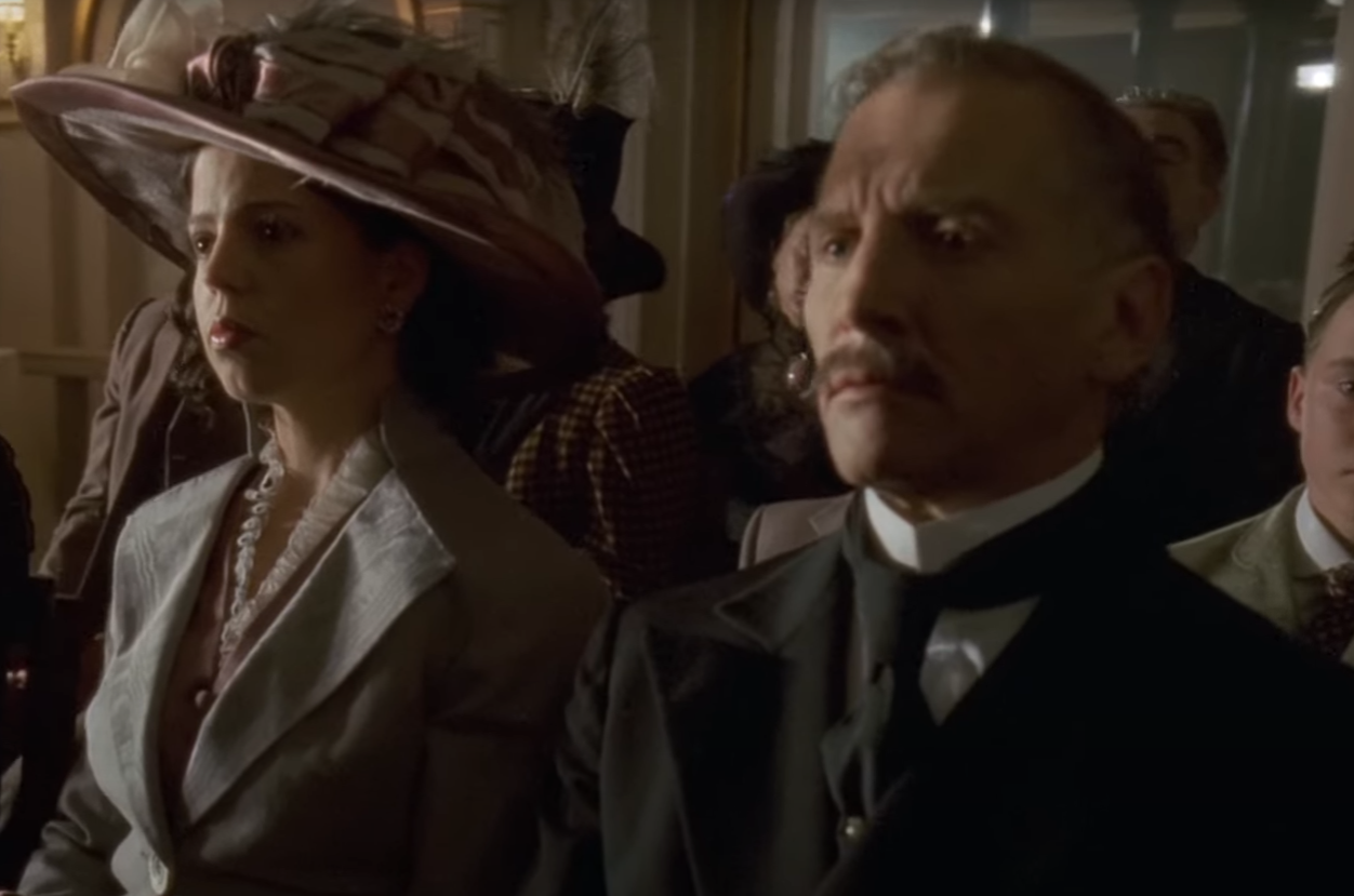 A screenshot of the miniseries Titanic