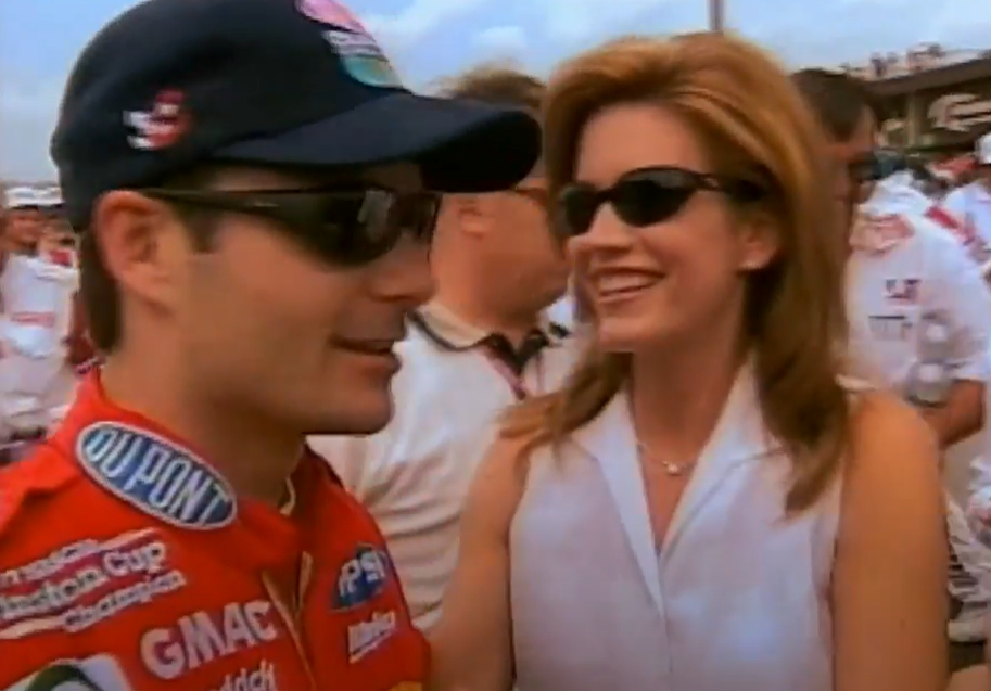 Screenshot of ESPN SportsCentury: Jeff Gordon (1999–2007)