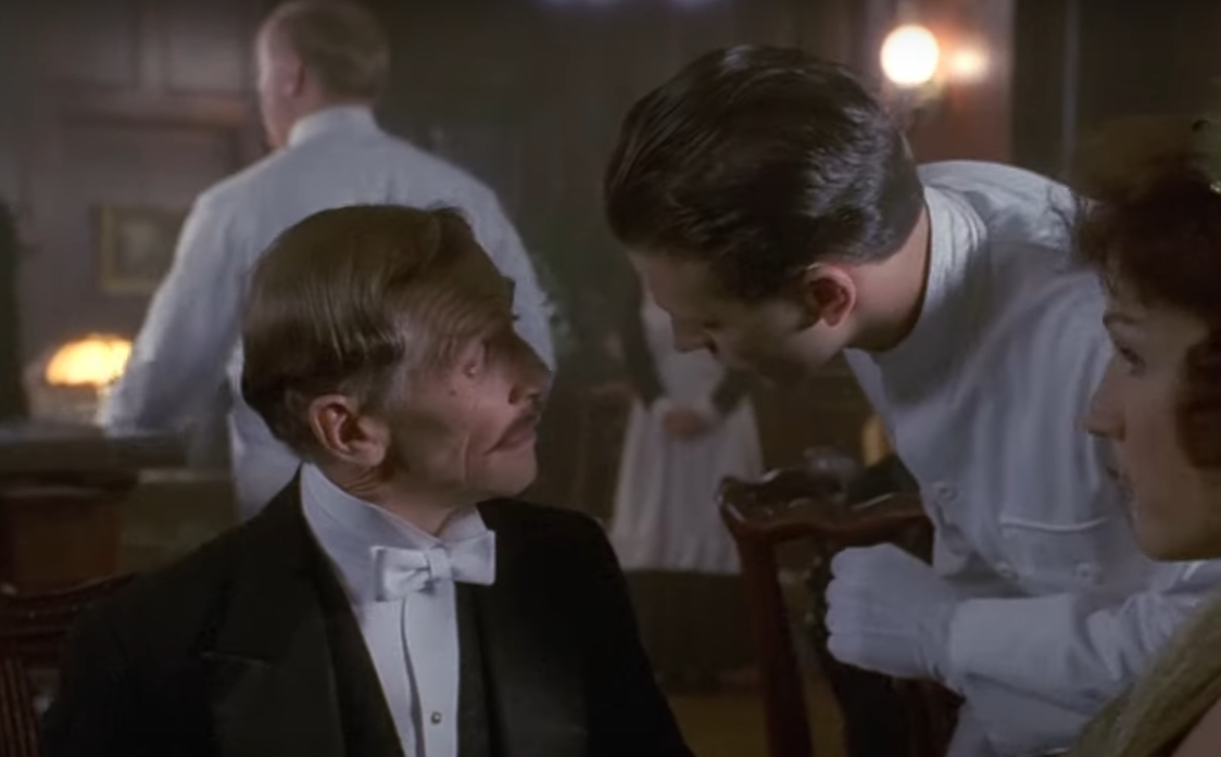 A screenshot of the miniseries Titanic