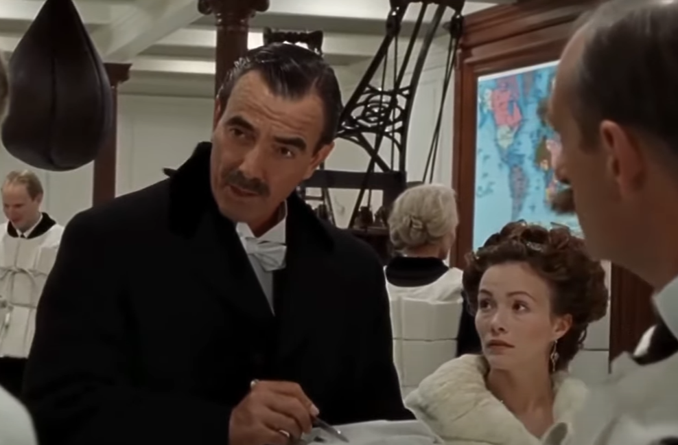 A screenshot of the movie Titanic