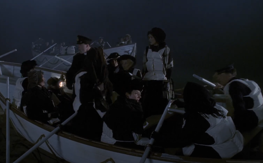 A screenshot of the miniseries Titanic