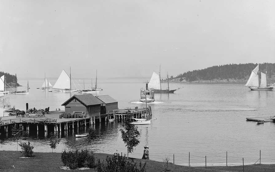 Bar Harbor, Mt. Mount Desert Island in Maine