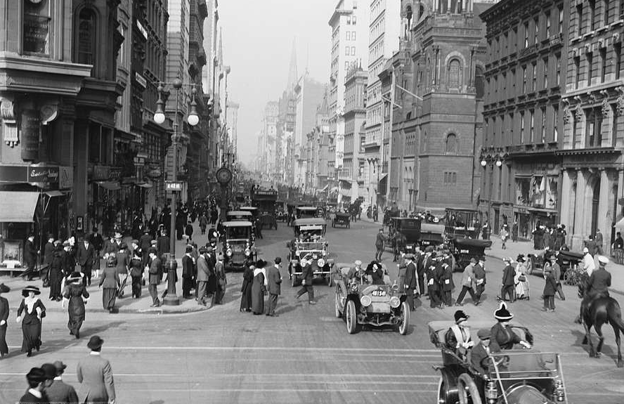 Fifth Avenue at Forty-second Street, New York