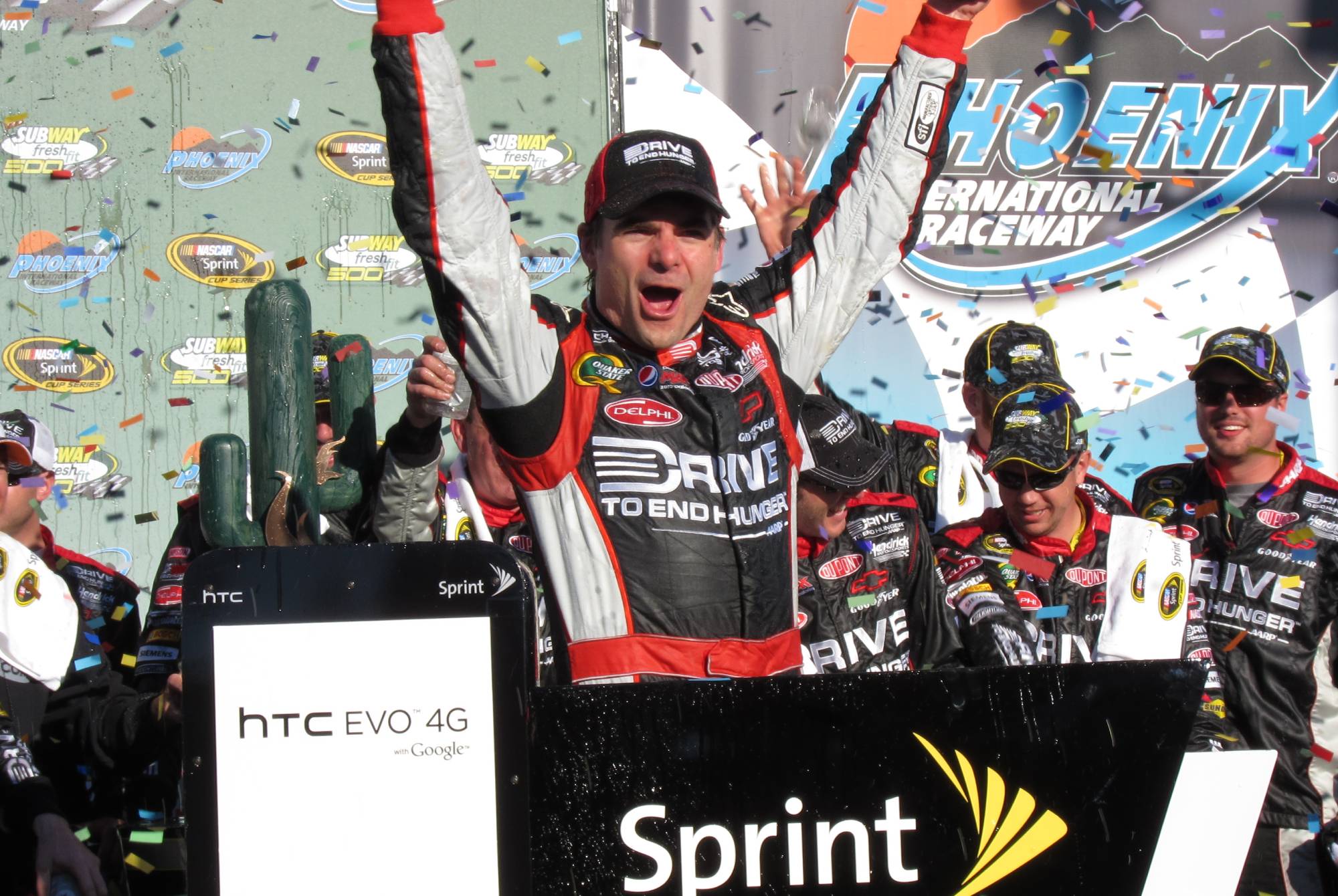 Jeff Gordon Wins Phoenix - February 27, 2011