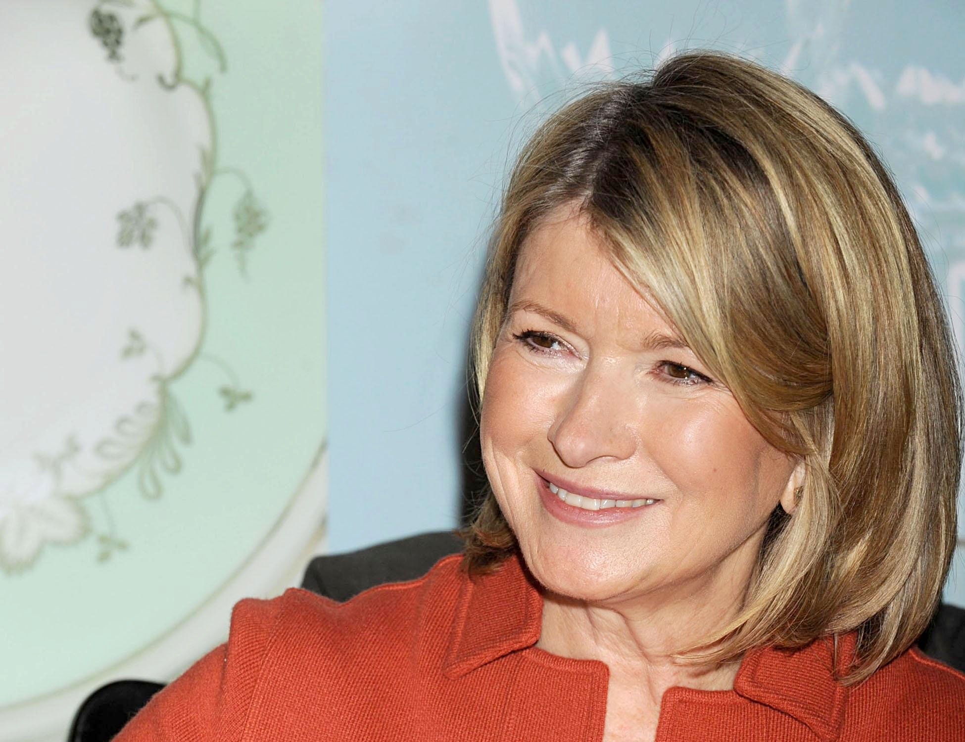 Martha Stewart at Macy's Annual Flower Show Ribbon Cutting Grand Opening