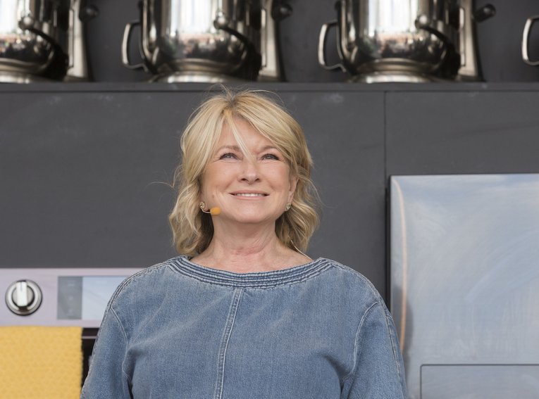 Martha Stewart at the Napa Valley Music and Food Festival in Napa, California