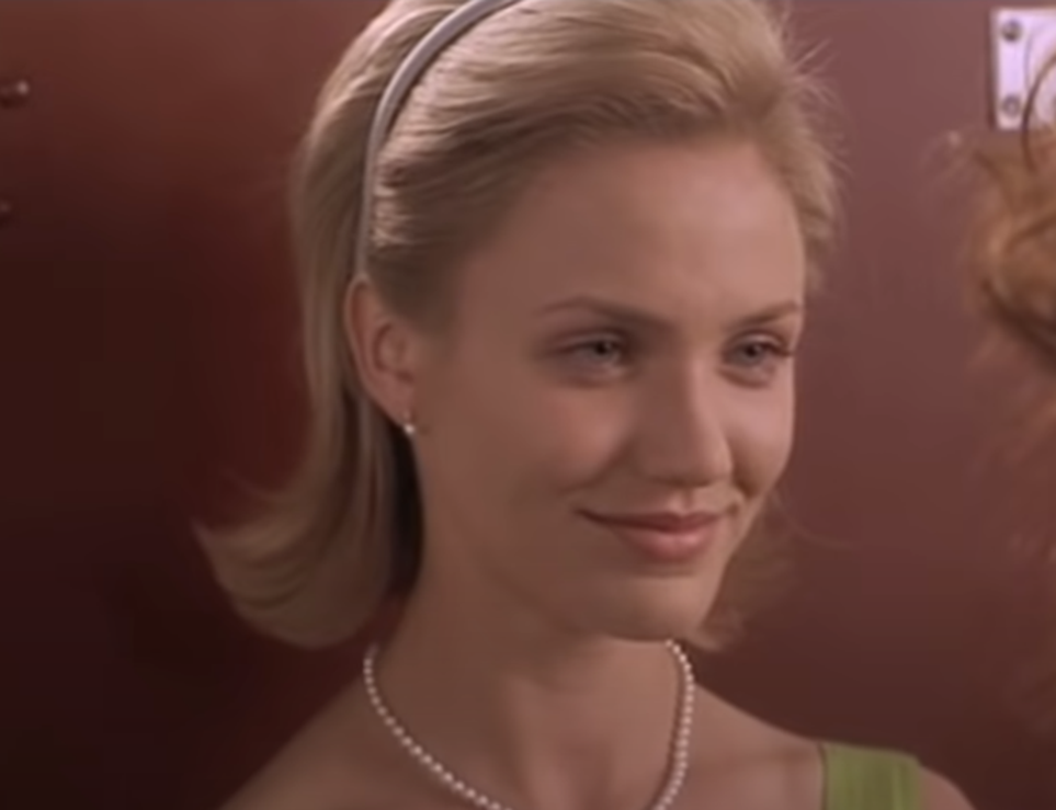 Screenshot of Cameron Diaz from - My Best Friend’s Wedding (1997)