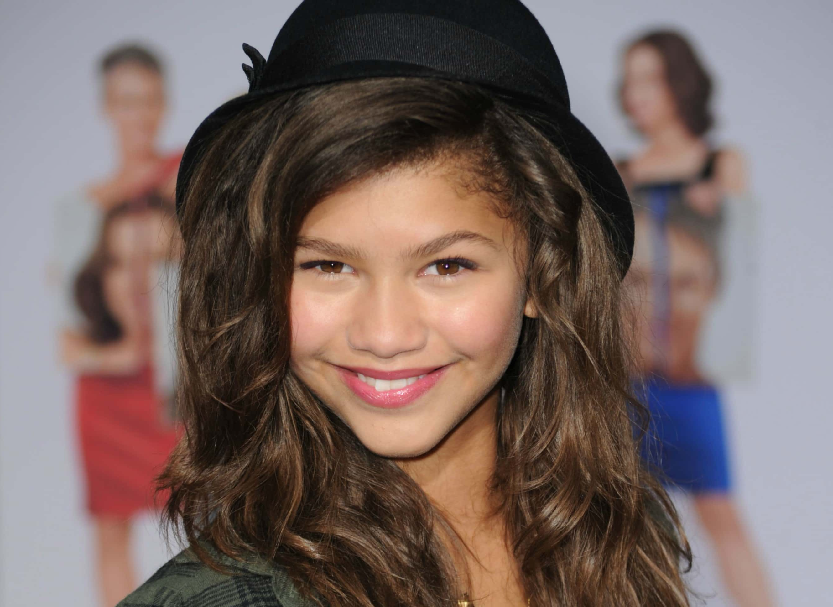 Zendaya arrives at the premiere of  "You Again"