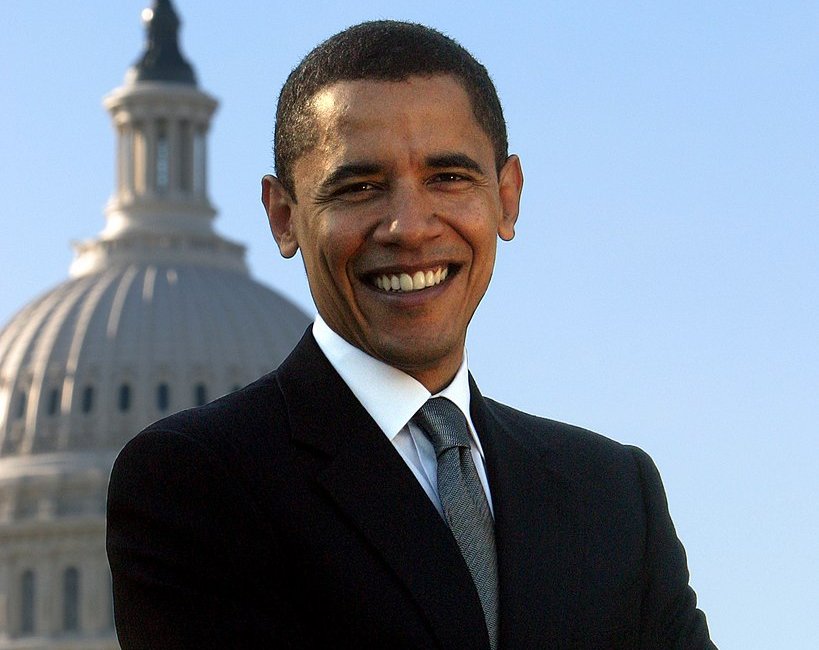 Portrait of Barack Obama