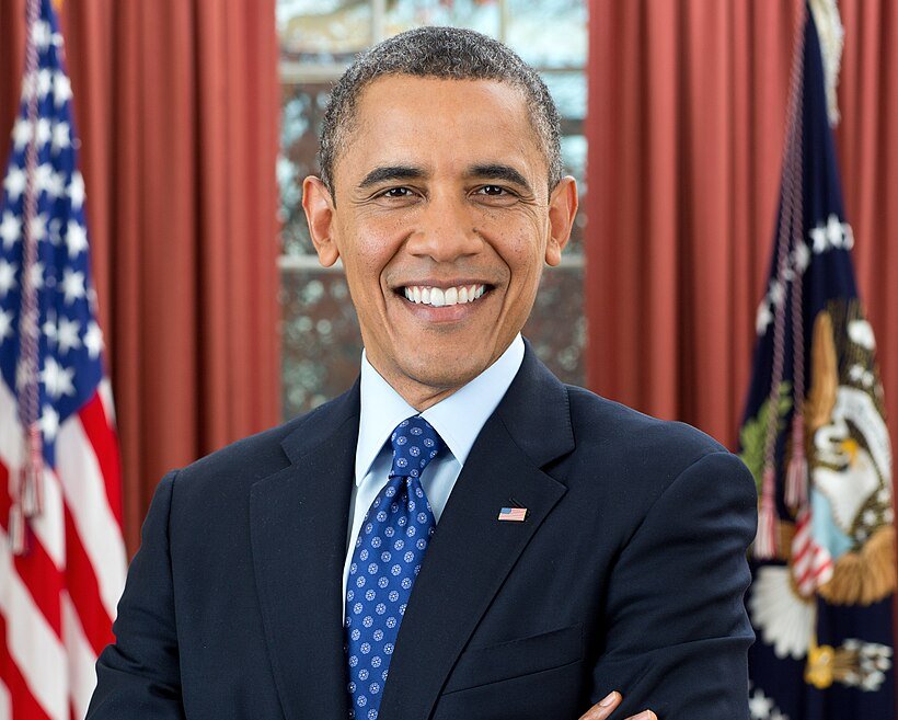 Portrait of President Barack Obama