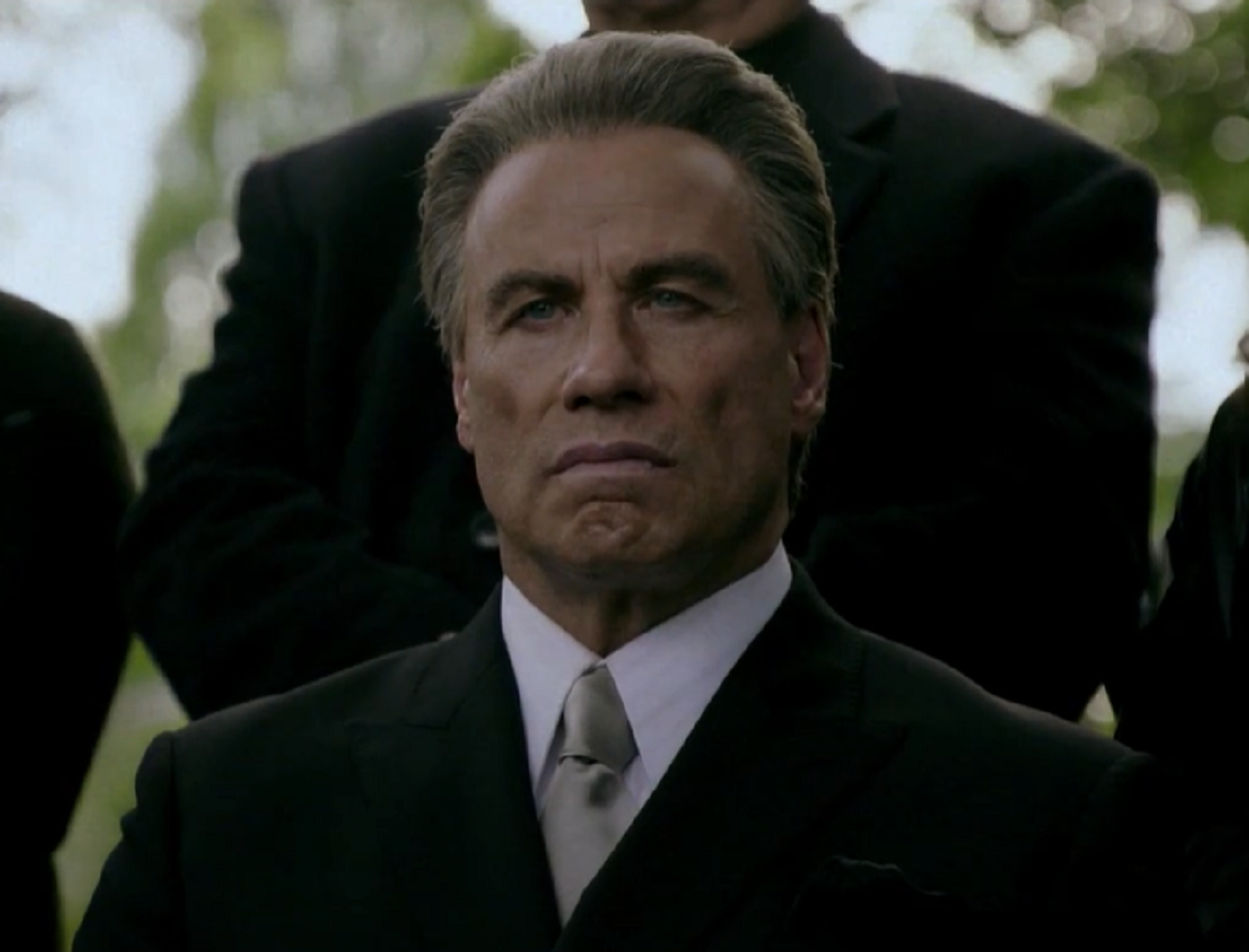 Screenshot of John Travolta from - Gotti (2018)