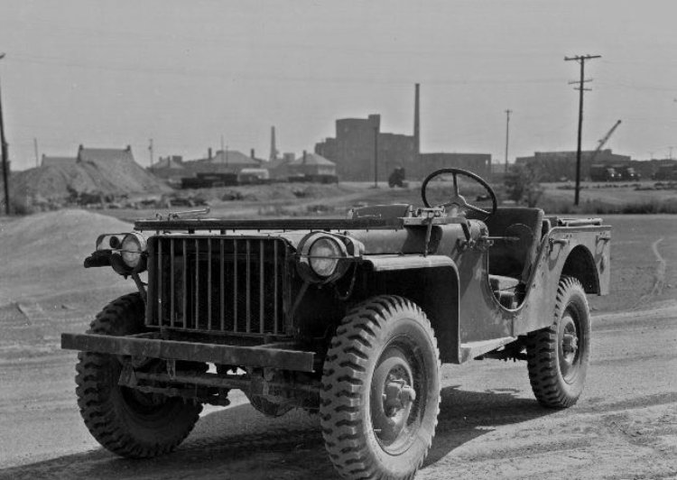 Bantam Jeep Military Vehicle
