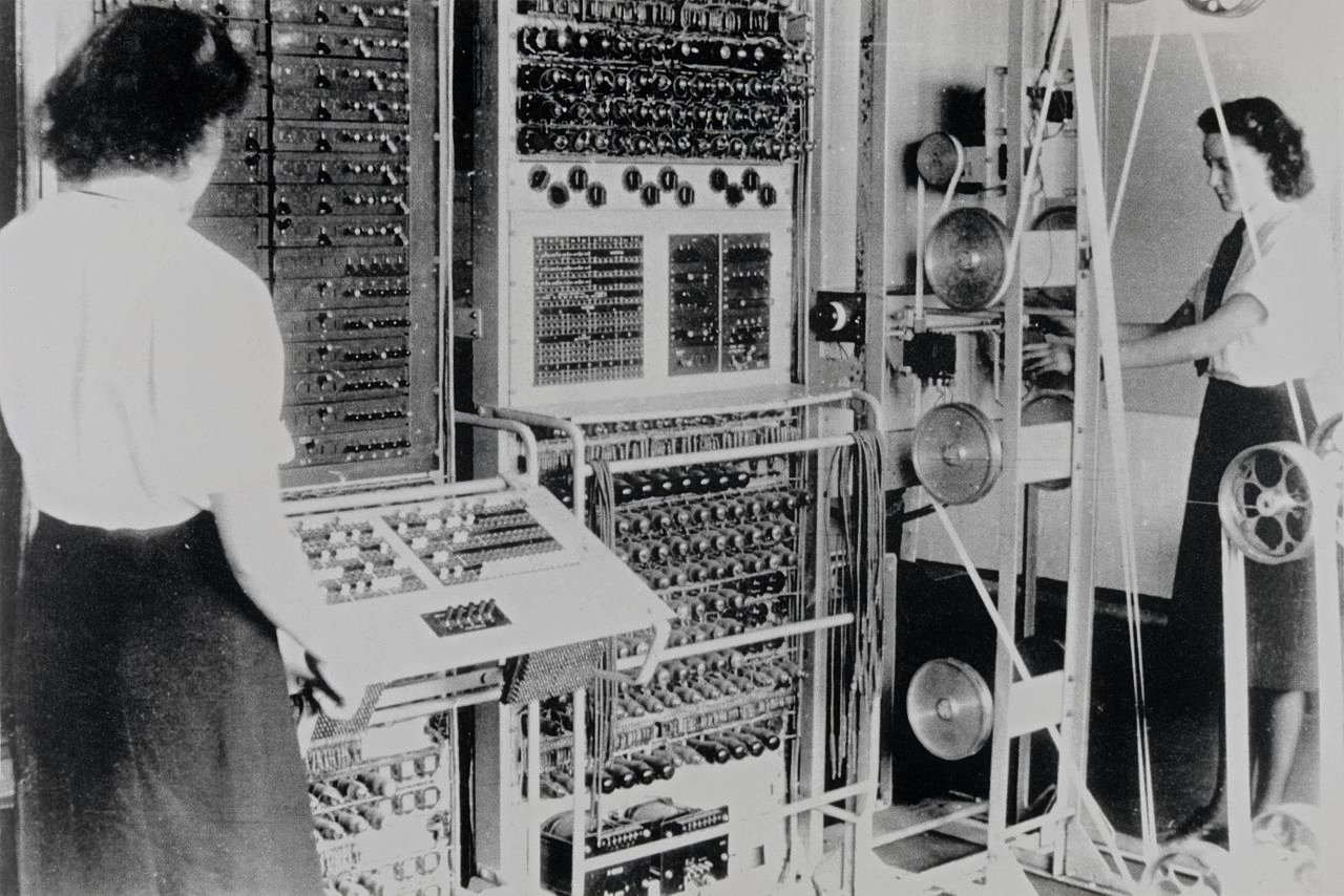 A Colossus Mark 2 codebreaking computer