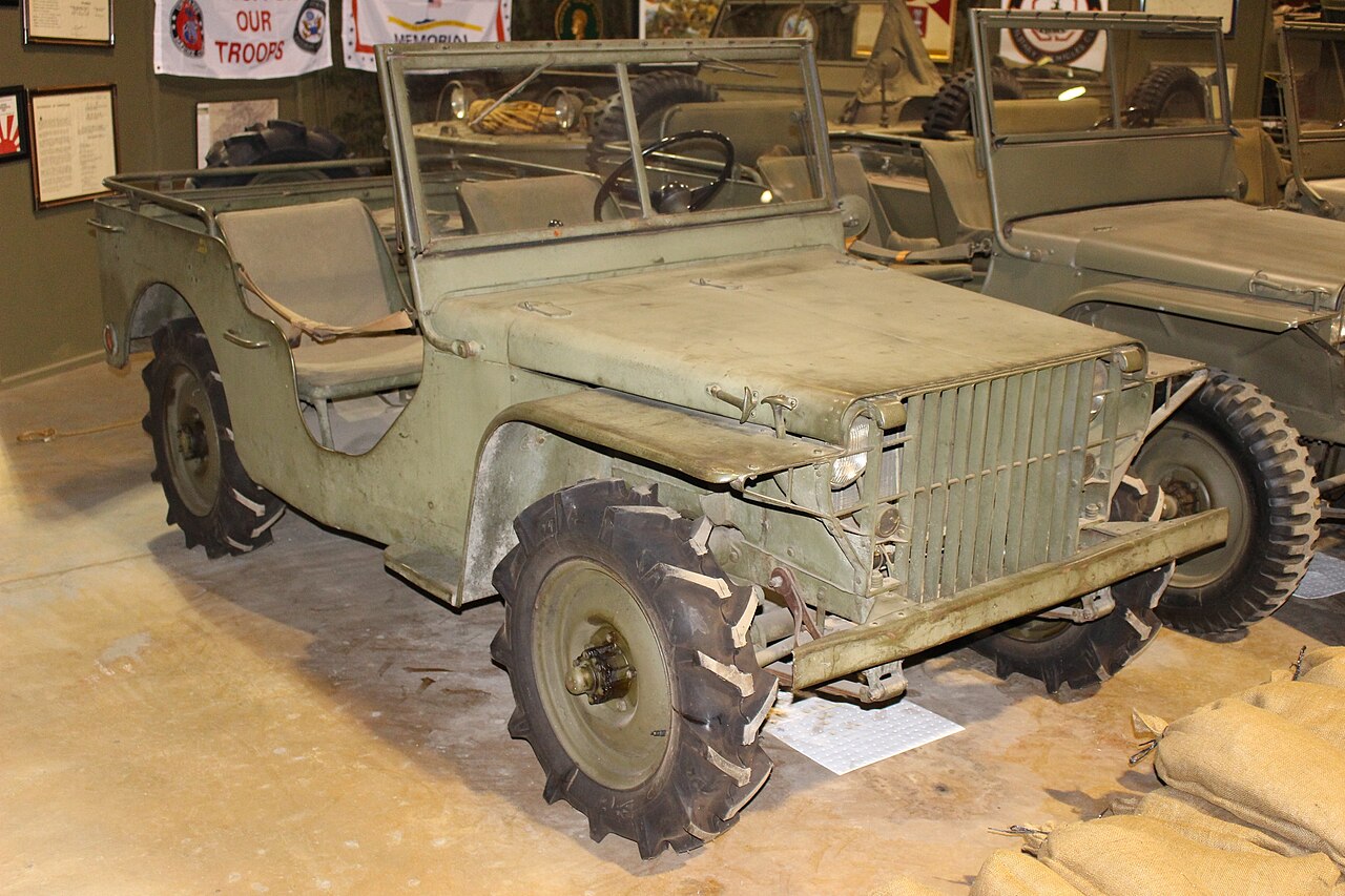 Ford Pygmy jeep pilot vehicle