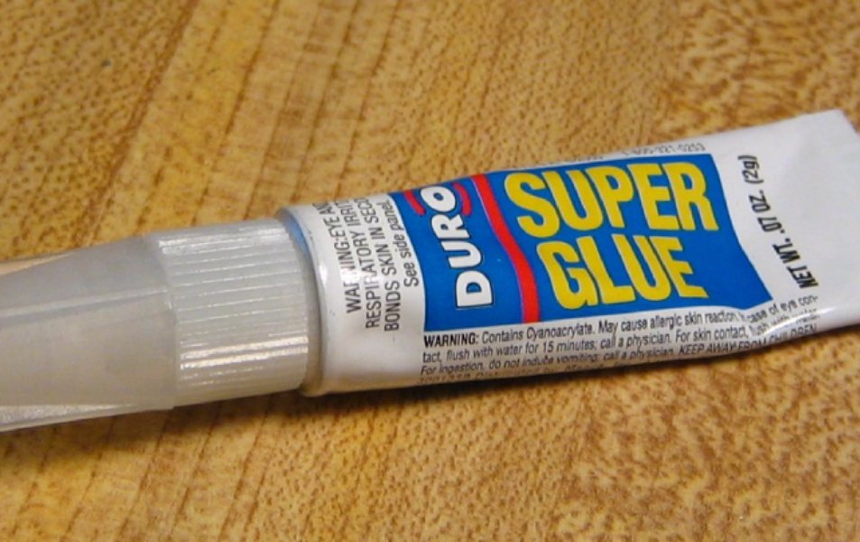A tube of super glue
