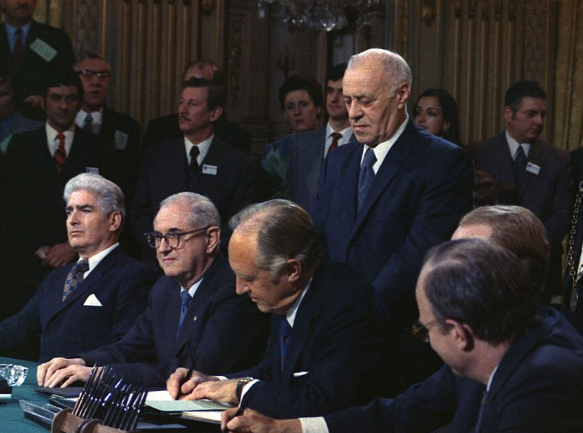 Vietnam Peace Agreement Signing