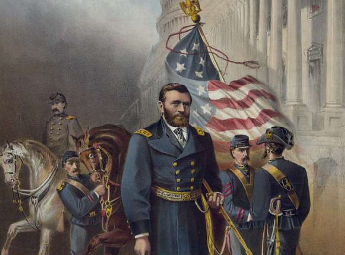 General Ulysses S. Grant in a uniform