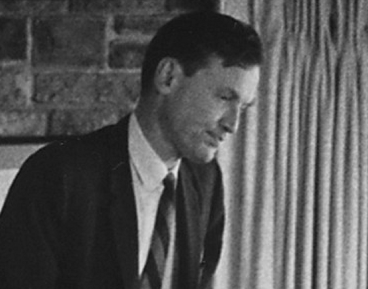 William Bundy at advisors meeting at Camp David - 1968