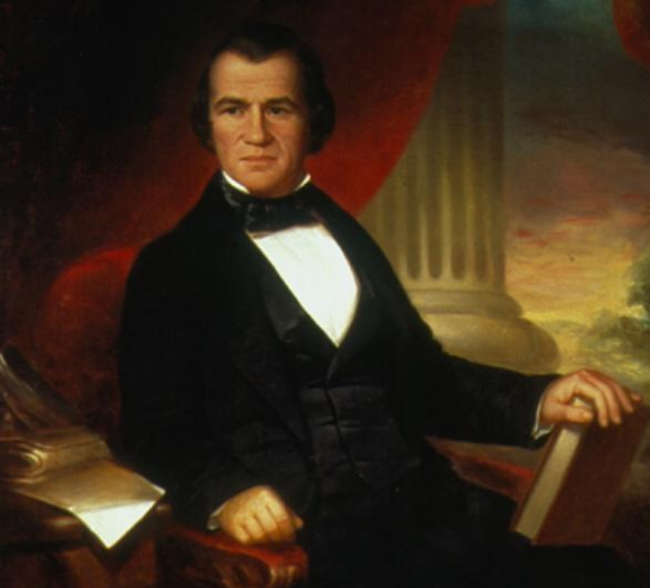 Andrew Johnson by William Brown