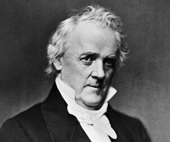 Portrait of James Buchanan