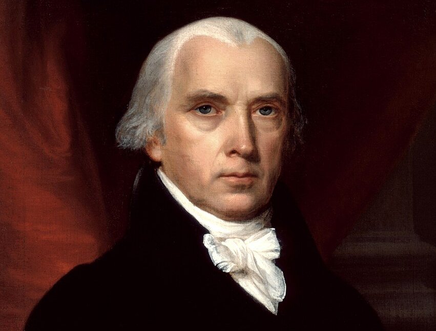 Portrait of James Madison 1816