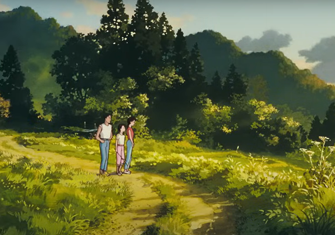 Screenshot of the animated movie Only Yesterday