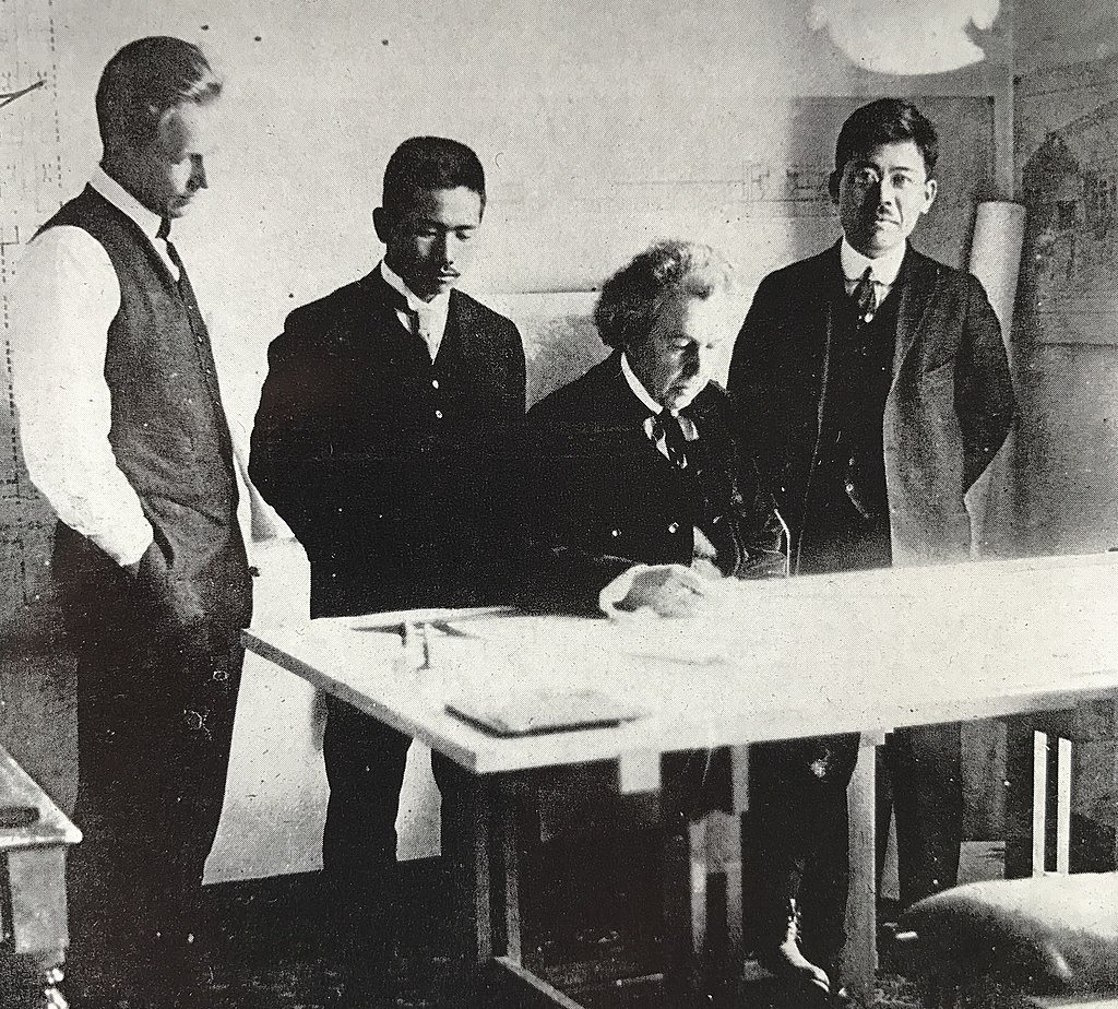 The designing of the Imperial Hotel