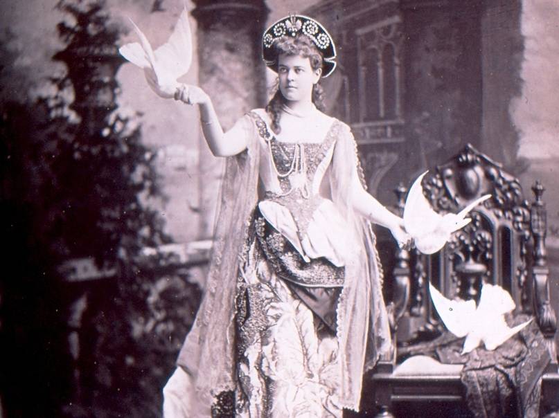 Alva Vanderbilt, costumed for her 1883 ball