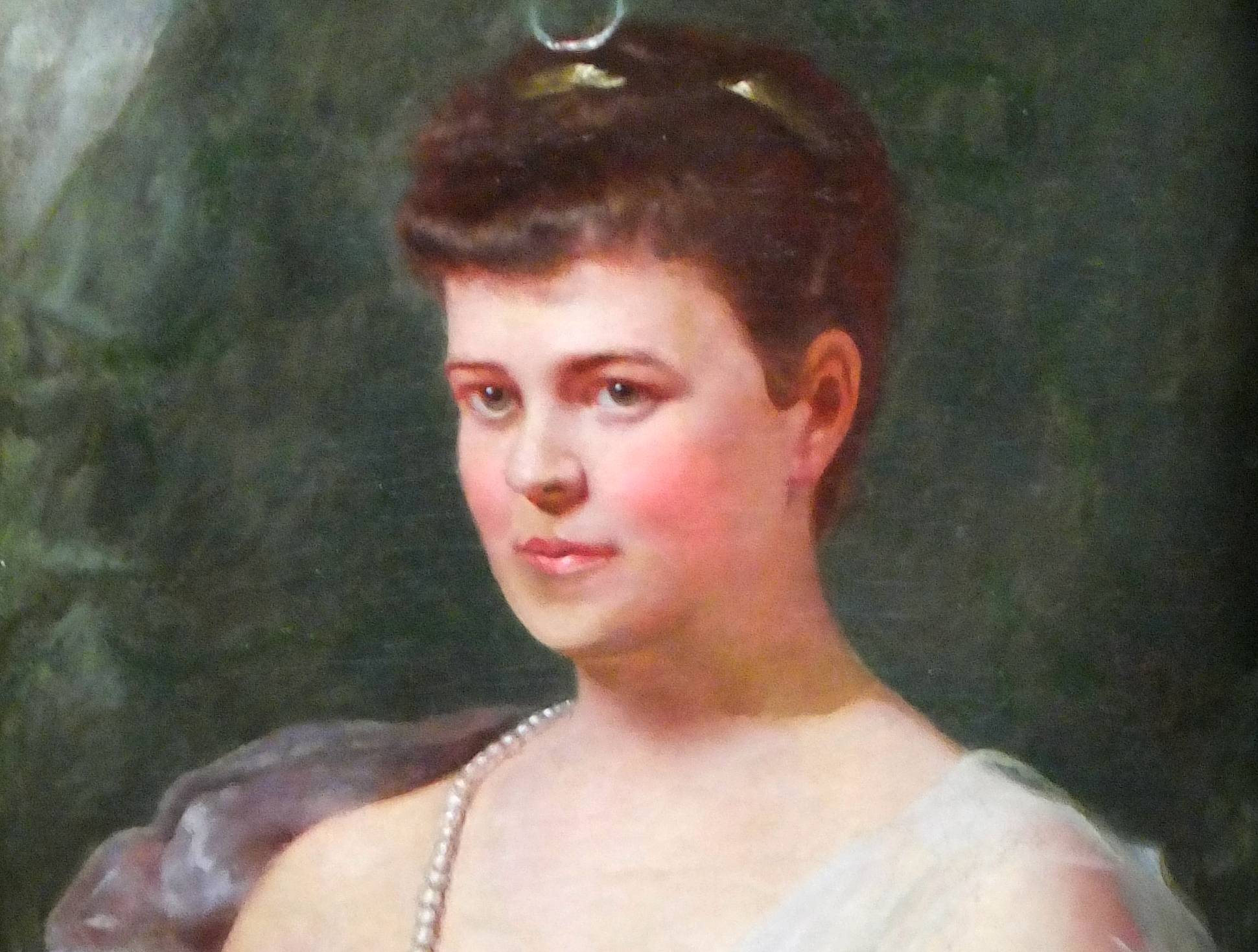 Portrait of Alva Smith Vanderbilt Belmont wife of William Kissam Vanderbilt